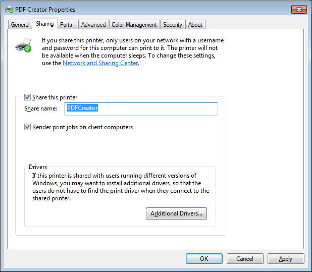 Screenshot for PDF Server for Windows 2008 7.00